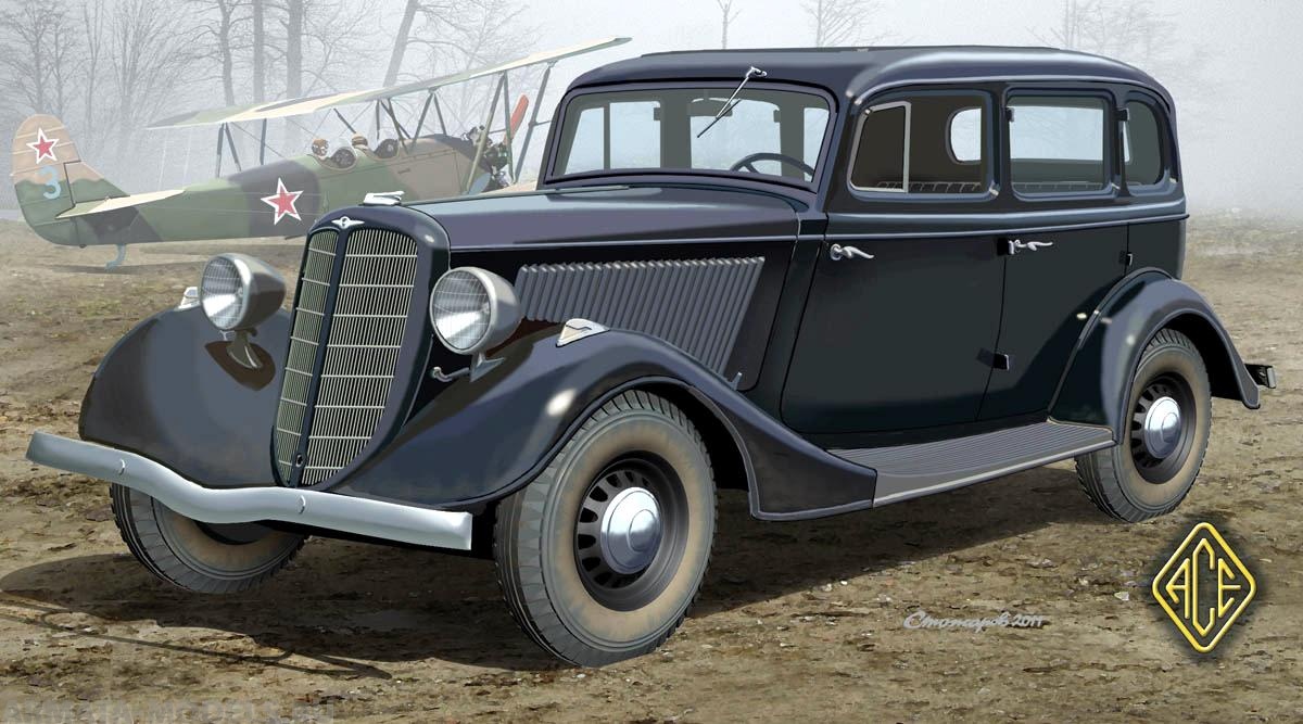 ACE48104 Автомобиль Эмка Г-М1 ACE