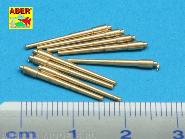 ABR-1:700-L-24  Дополнения для  Set of 9pcs 406 mm barrels for US ships : Iowa, New Jersey, Missouri, Wisconsin для  1/700