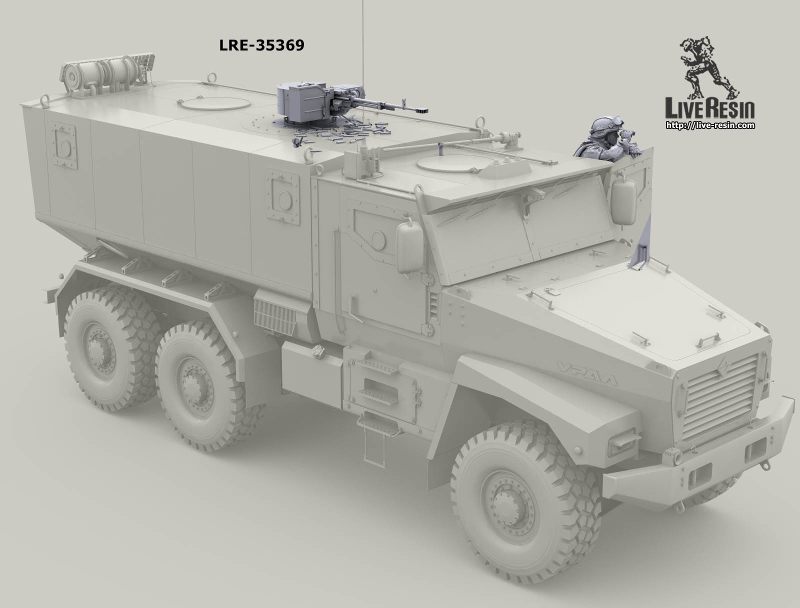 LRE35369 Универсальный дистанционно управляемый модуль с 12,7 мм пулеметом 6П49 Корд для бронетехники
