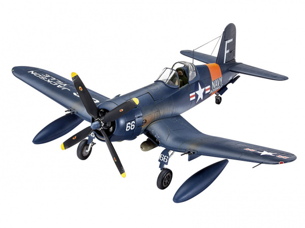 63955RE Набор Одноместный палубный истребитель  F4U-4 Corsair Revell