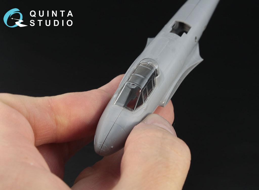 QC72001 Набор остекления Пе-2 (для модели Звезда 7283)