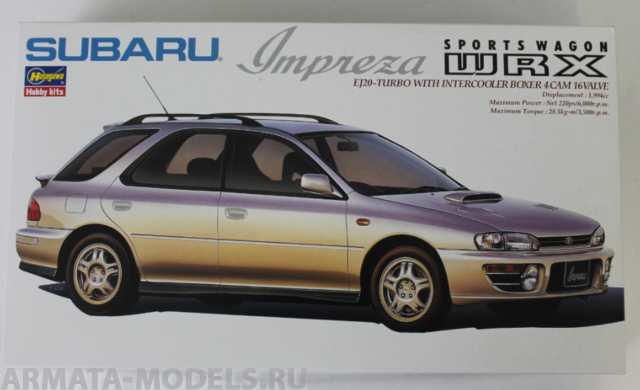 24115 Автомобиль Subaru Impreza Sports Wagon WRX (HASEGAWA) 1/24 Hasegawa