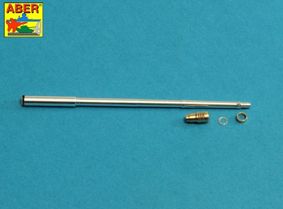 ABR-35-L-252 Точеный ствол 7,5cm/5,5cm Pak 41 L/57 gun barrel with muzzle brake for German Tank Pz.Kpfw. VI Ausf. C (VK36.01) для Revosys Model