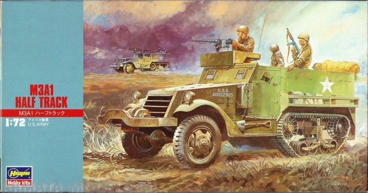 31106 Грузовик M3F1 Half Track Hasegawa