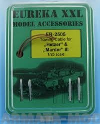 ER-2505 Дополнения для моделей Towing cable for Hetzer, Marder III and their derivatives