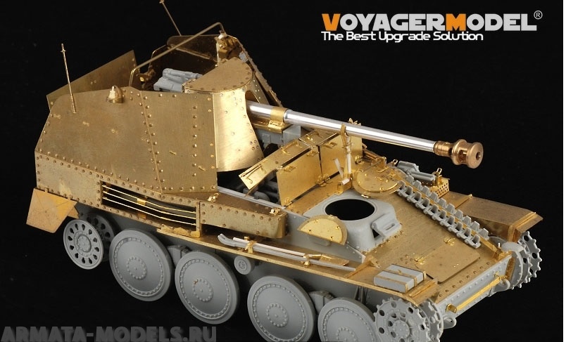 PE35199 Набор фототравления для 1/35 WWII German Marder III Ausf.M Initial Production Upper Hull (For DRAGON 6464)