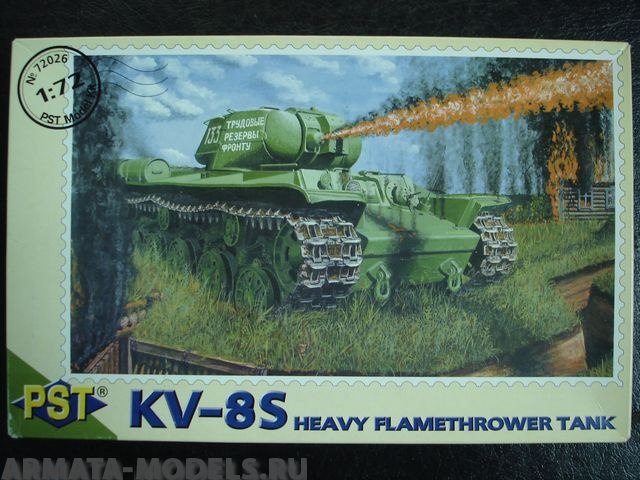 PST72026 Танк КВ-8С PST