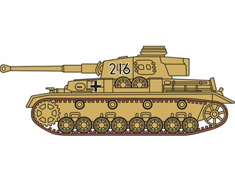 A02308V Танк Panzer IV Airfix