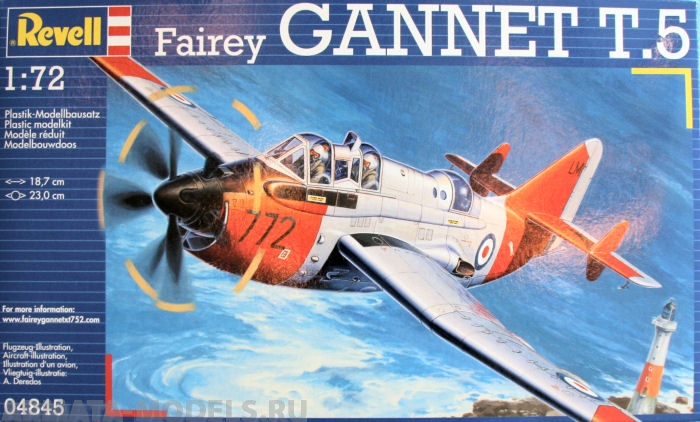 04845 Самолет Fairey GANNET T.5 Revell