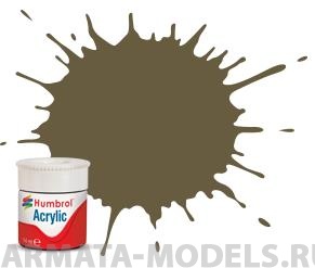 AB0086 Краска акриловая No 86 Светло-оливковый - Matt -14ml Acrylic