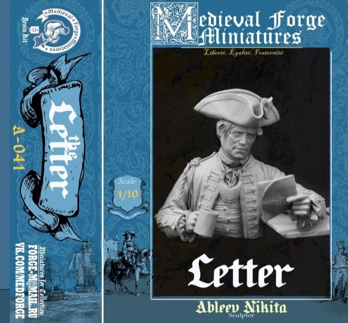 A-041 Письмо из дома Medieval Forge Miniatures