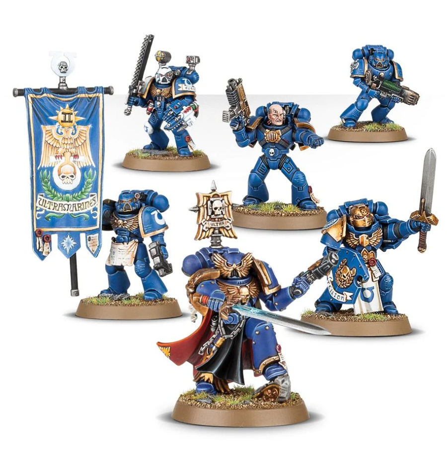 48-51GW Набор Космодесант. Командное Отделение (Space Marine Company Command)