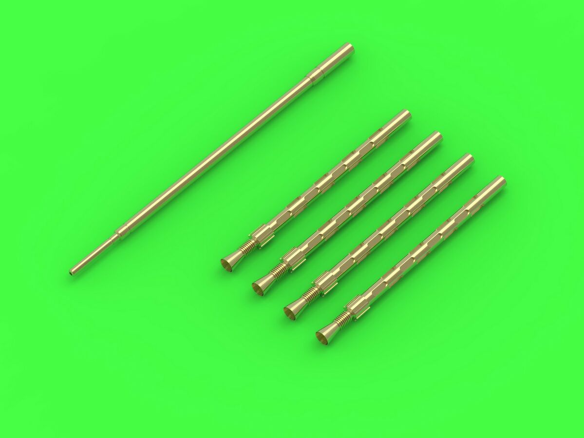 AM-72-153 Boulton Paul Defiant - трубка Пито и стволы Browning .303 калибра