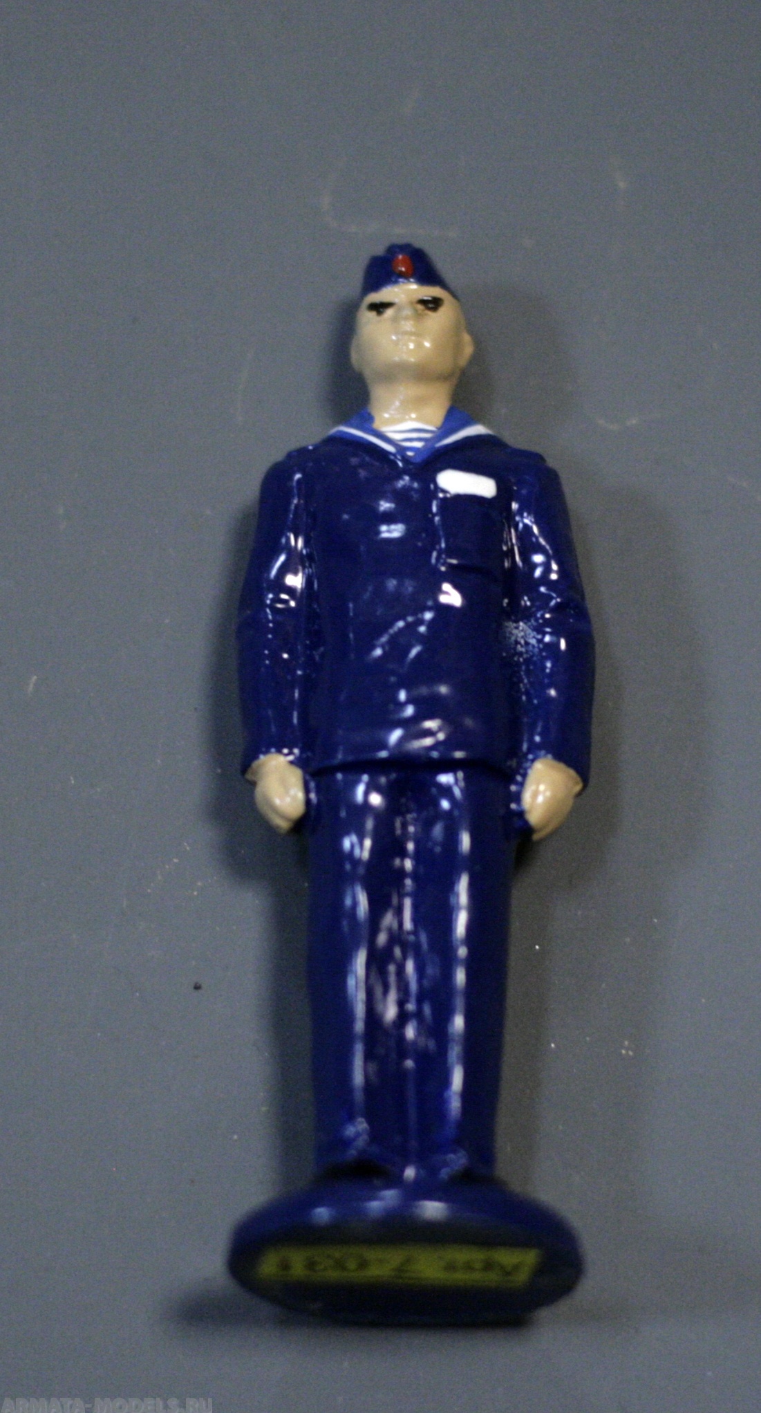 7-031 окрашеная фигура Матрос-подводник Солдатики "Ура"