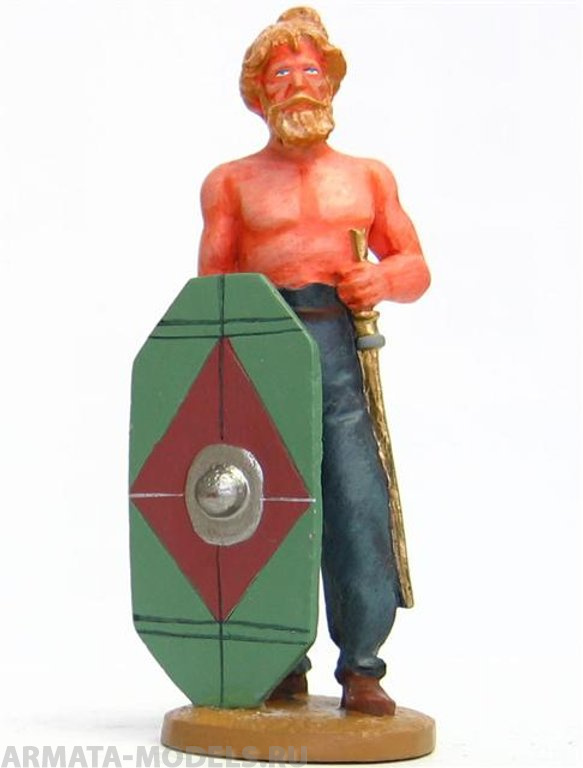 SRM033 Фигура Suebian Warrior, 1st c., 1/32 Del Prado Del Prado