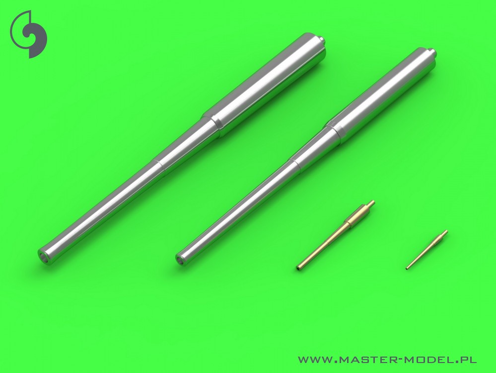 SM-350-097 Стволы вооружения французского дредноута класса Danton - 305мм (4шт), 240мм (12шт), 75мм (16шт), 47мм (8шт)