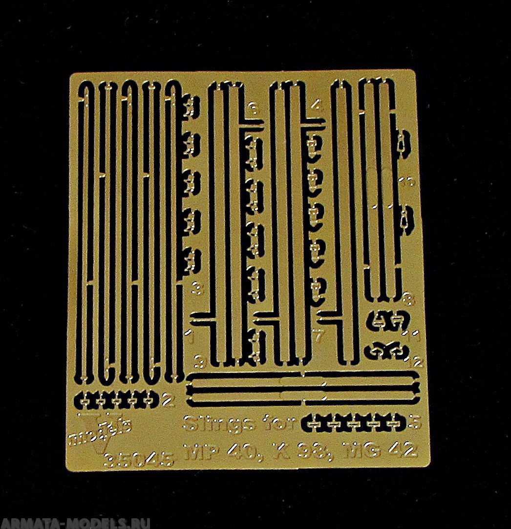 35045VM Фототравление Набор ремней к К 98. МГ 42, МП 40