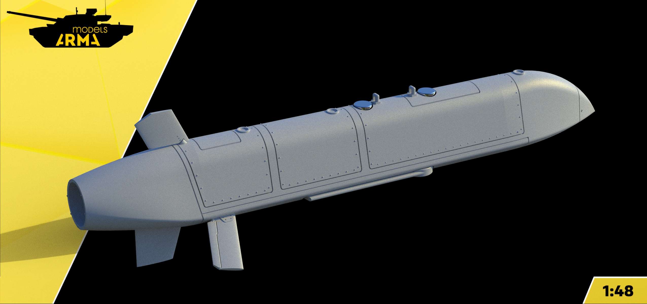 AM48339 Ракета S8000 «Бандероль» Магнето Arma Models