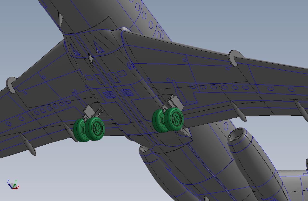 ЕЕ144143_5 Авиалайнер BAC 1-11-200 USAir Восточный экспресс