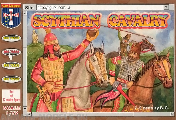ORI72024 Фигуры Scythians Cavalry VII-II B.C. 1/72 Orion