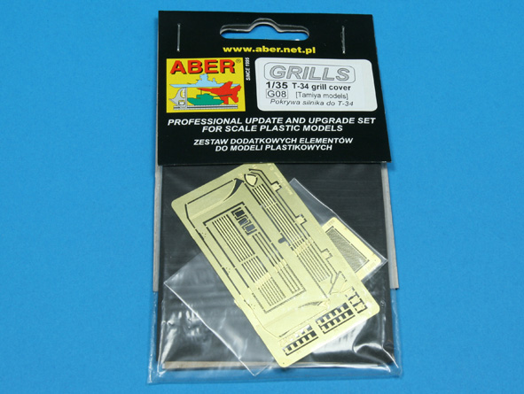 ABR-35-G08  Дополнения для  T-34 grille cover [Tamiya model] для  1/35