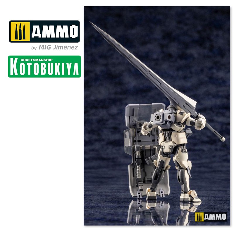 KTOHG045 Коллекционая сборная модель  HGPM 1/24 Governor Armor Type Knight Bianco 8 cm KOTOBUKIYA