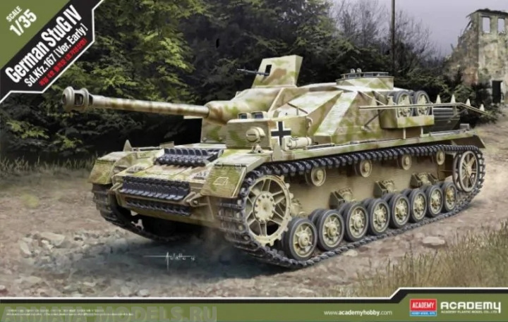 13522 САУ German StuG IV Sd.Kfz.167 (Ver. Early) (1:35) Academy