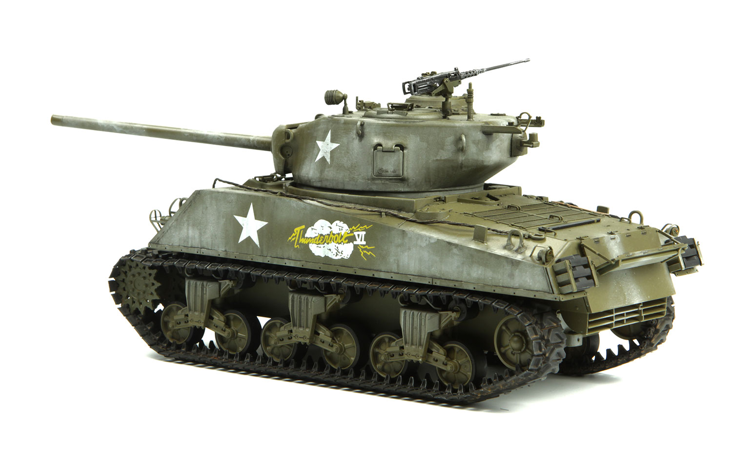 TS-043 U.S. Medium Tank M4A3(76)W Sherman Meng