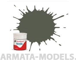 AB0241EP Краска акриловая 241 RLM 70 Schwartzgrur Matt - 14ml Acrylic Paint Plus 30%