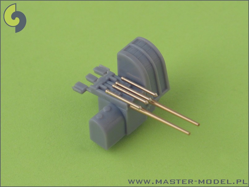 SM-350-031 Вооружение IJN Takao (1942) - стволы 20см (10шт), стволы 12,7см (8шт) (с цилиндрами отдачи)