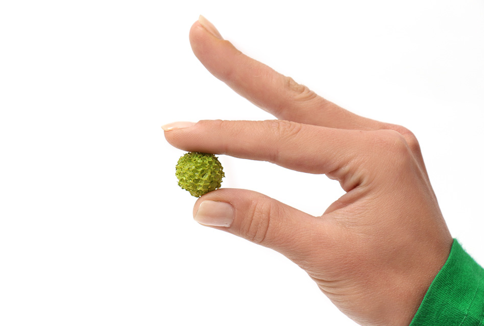 030shb001 Поролоновые шарики светло-зеленые. 20шт. 10-13мм.