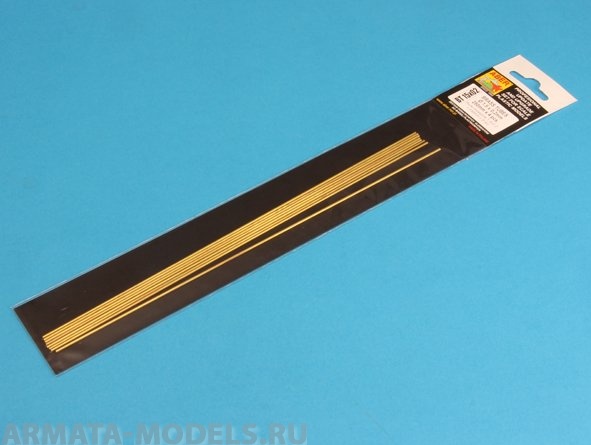 ABR-BT-15x02  Дополнения для  Brass Tubes ? 1,5 x 0,2mm length 250mm x 4 pcs. для