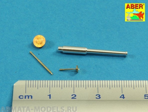 ABR-35-L-212  Дополнения для  Set of barrels for Soviet tank T-50 45 mm 20K x 1 pcs.; 7,62 mm DT x 2 pcs. для Hobby-Boss model 1/35