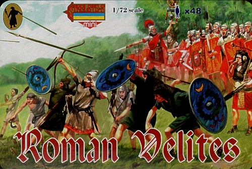 72M037ST Фигуры Roman Velites 1/72