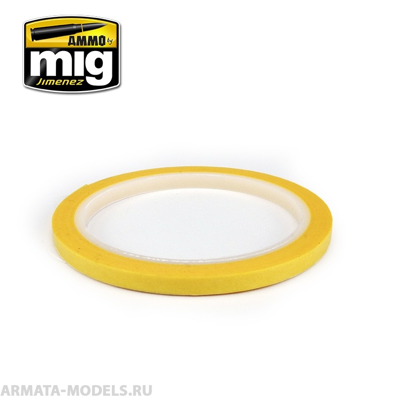 AMIG8039 Ammo Mig Маскирвовочная лента №2 MASKING TAPE #2 (6mm X 25M)