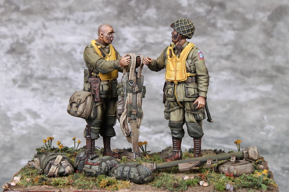 35183SOGA The Bazooka team U.S. Army Airborne. D-Days.1944. SOGA Miniatures
