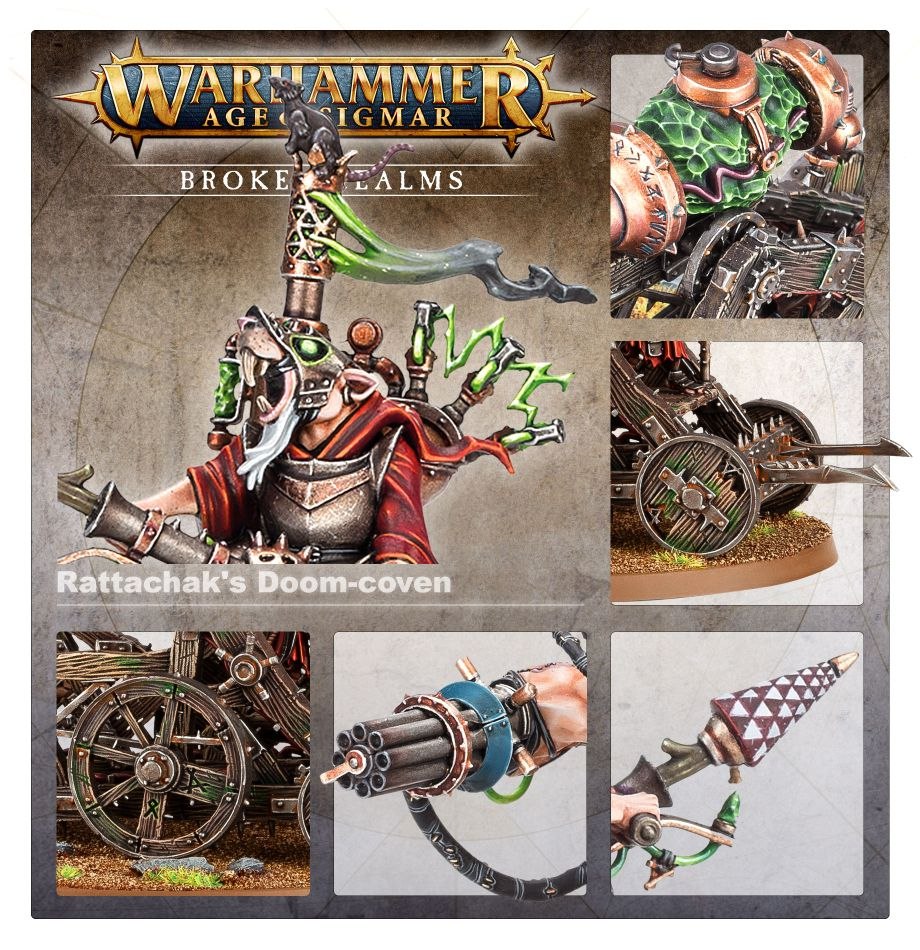90-31GW Набор Разрушенные Миры. Роковой Ковен Раттачака (Broken Realms: Rattachak's Doom-Coven)