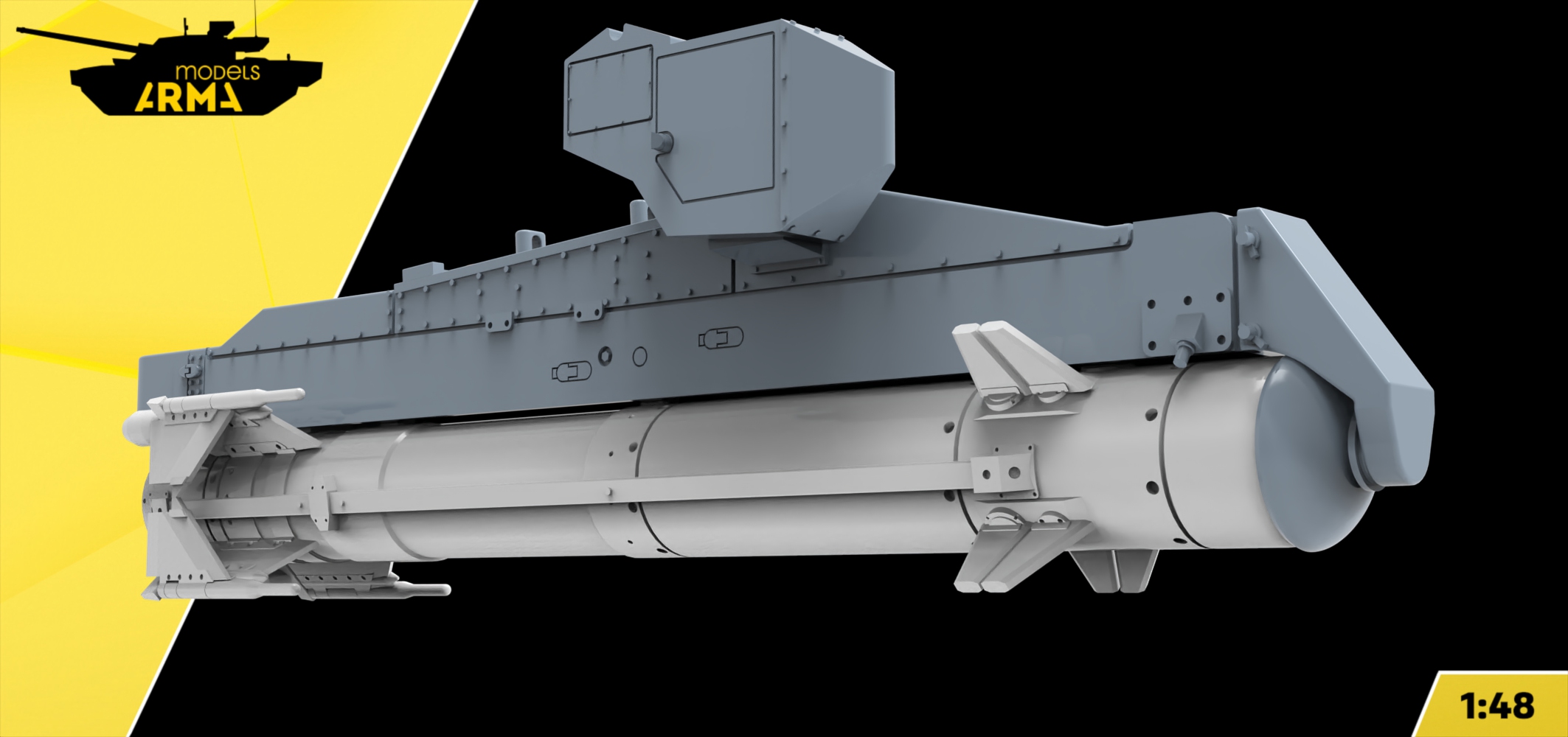 AM48269 Одиночный ЛМУР 305 с АПУ-305 Магнето 1 шт. Arma Models