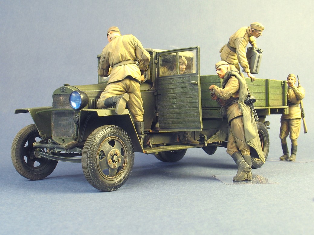 T35161 Красноармеец у грузовика (Лето 1943-45) Tank