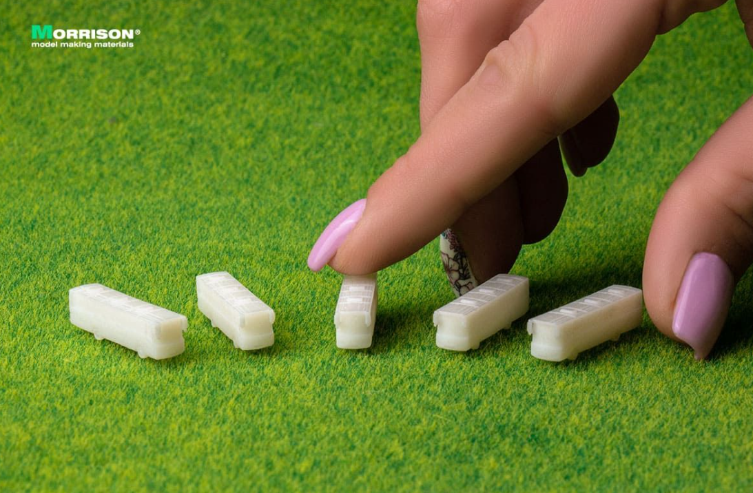 020AVT500 Туристические автобусы в М:500 (Набор 5 штук)