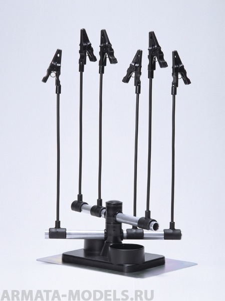 GT-34  рабочее место моделиста  Держатель для деталей  Mr.Almighty Clips w/- Base II