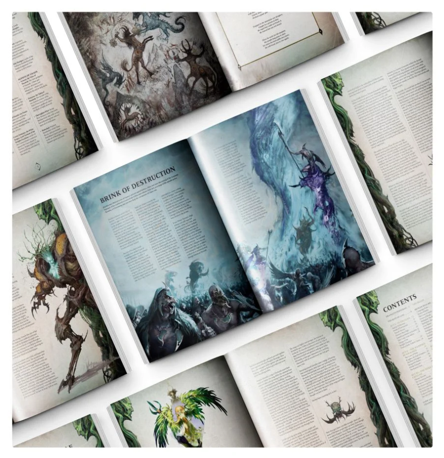 80-10GW Книга правил Разрушенные Миры. Крагнос (англ.) (Broken Realms: Kragnos (HB, Eng))