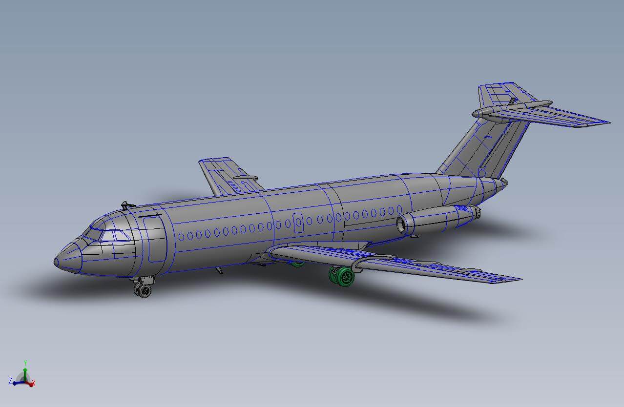 ЕЕ144143_5 Авиалайнер BAC 1-11-200 USAir Восточный экспресс