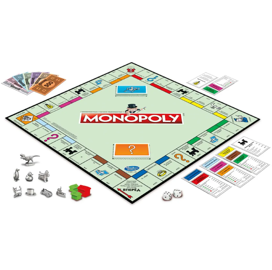 C1009E76 Игра настольная Hasbro Games Классическая монополия Обновленная