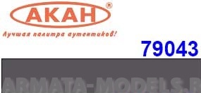 79043 Акрилатлатексная водоразбавляемая краска Старая резина, тёмно-серая (выцветшая) самолеты: С-37; F-117,SR-71; вертолеты: Ка 50 / 52; корпуса подводных лодок… 10мл