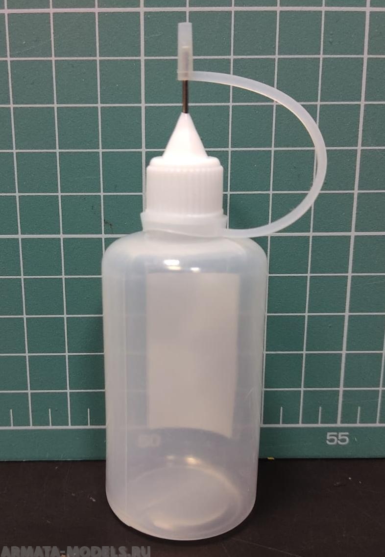 LSH0766 Баночка для клея с иглой, 50 мл,