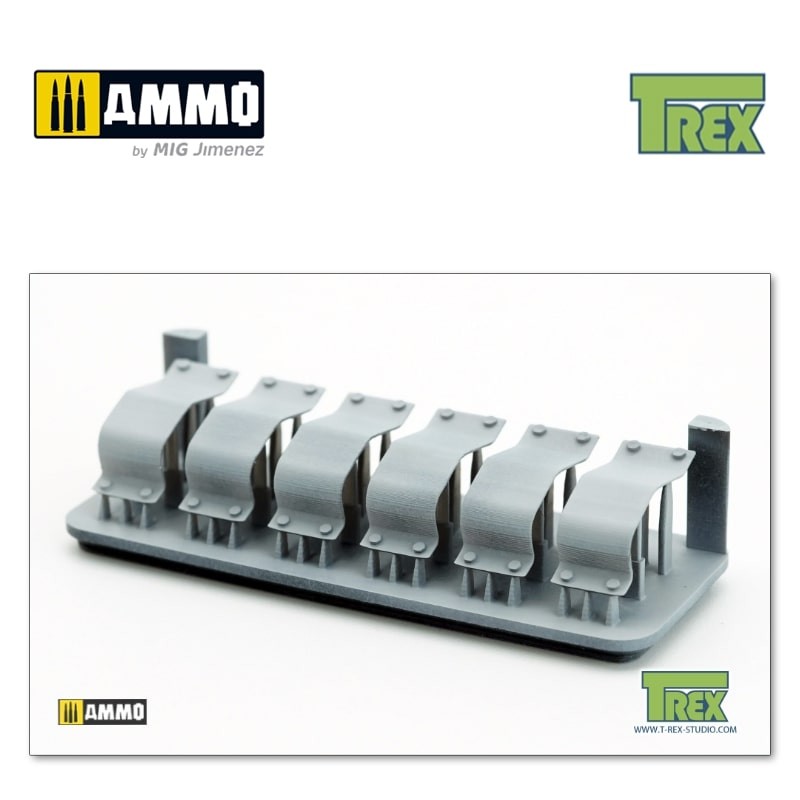 TR35046 Направляющие Track Skids Set for VVSS M4 Family (Early Version)