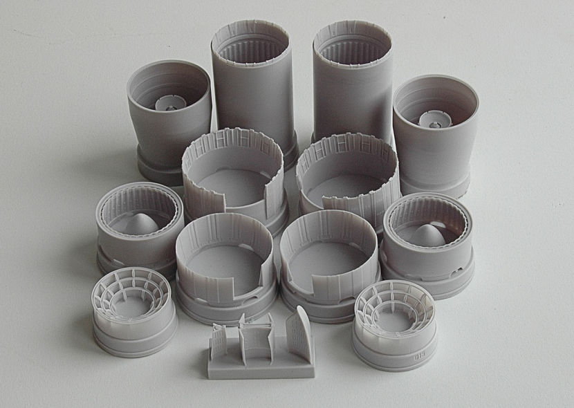 АМG48015-1 МиГ-25РБ РБТ реактивное сопло двигателя РД15Б-300 для модели ICM (Advanced Modeling) 1/48