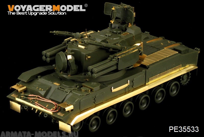 PE35533 Набор фототравления для Modern Russian 2S6M Tunguska A-A Artillery(For PANDA HOBBY PH 35002)