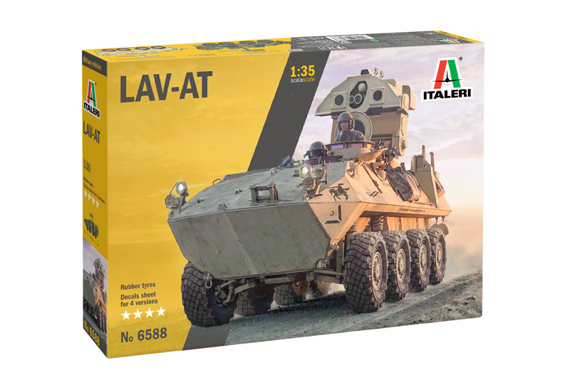 6588ИТЛёгкая бронированная машина LAV-25 TUA Italeri